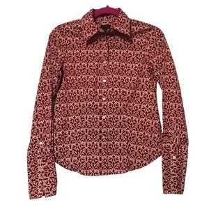 Talbots button up shirt size 2P